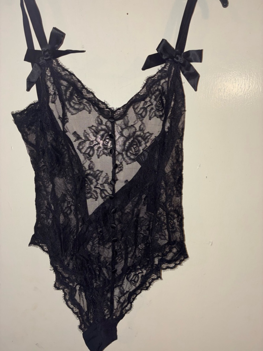 Victoria Secret - Lingerie  Teddy Bodysuit - Black